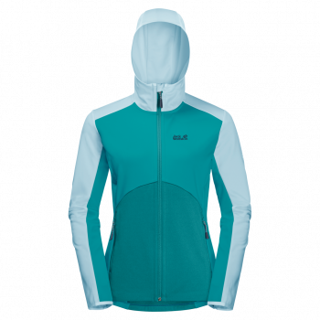 Jack Wolfskin MOUNT ISA FLEECE W (aquamarine)
