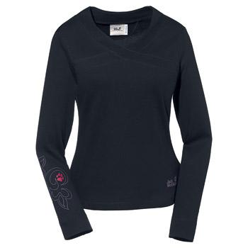 Jack Wolfskin SPELLBOUND LONGSLEEVE WOMEN (black)