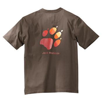 Jack Wolfskin PAW V-NECK T MEN (olive brown)