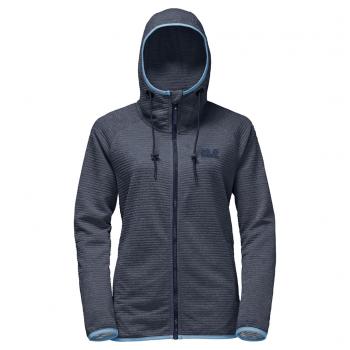 Jack Wolfskin TONGARI HOODED JACKET WOMEN (midnight blue)