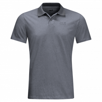Jack Wolfskin PIQUE POLO MEN (pebble grey)