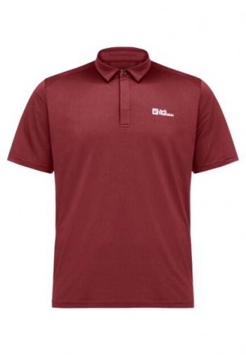 Jack Wolfskin DELGAMI POLO M (deep ruby)