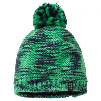 Jack Wolfskin KALEIDOSCOPE KNIT CAP KIDS (evergreen)