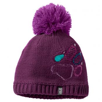 Jack Wolfskin PAW KNIT CAP KIDS (dark orchid)