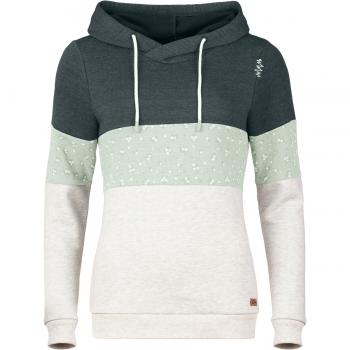 Chillaz WALCHSEE HOODIE W (green melange/light grey melange)