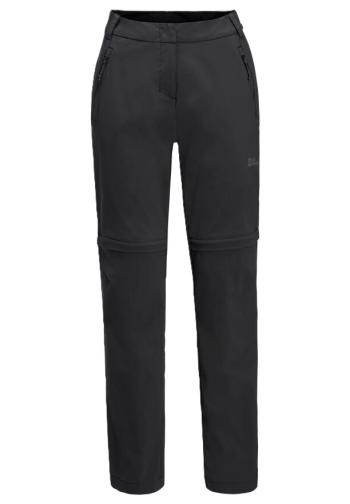 Jack Wolfskin GLASTAL ZIP OFFPANTS W (black)