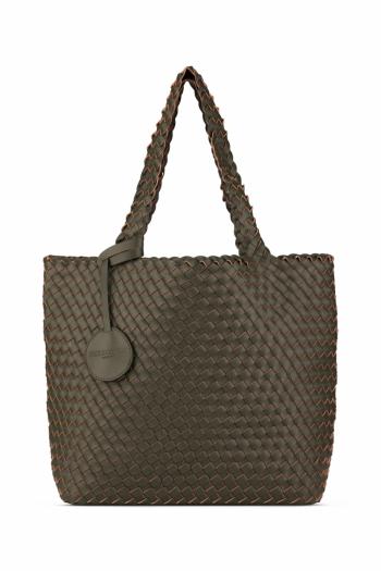 Ilse Jacobsen TOTE BAG (army/gunmetal)