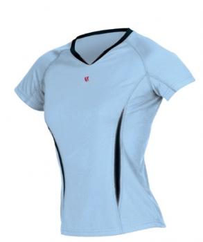 SUNLIGHT LADY SHIRT (blue bell/schwarz)