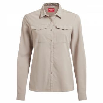 Craghoppers NosiLife PRO LS SHIRT III W (soft mushroom)