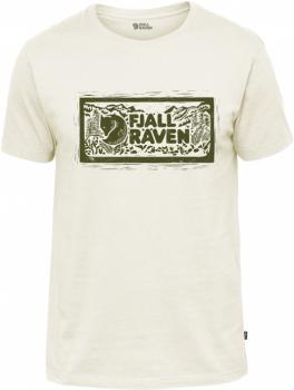 Fjällräven LOGO STAMP T-SHIRT (egg shell)