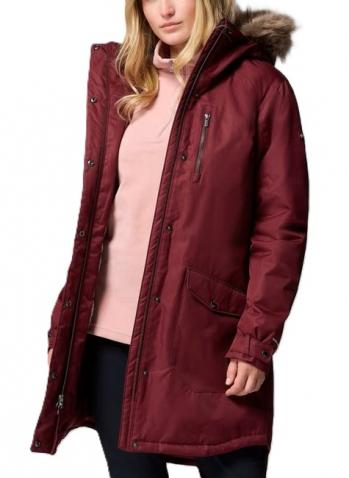 Columbia SUTTLE MOUNTAIN LONG INS JKT (rich wine)