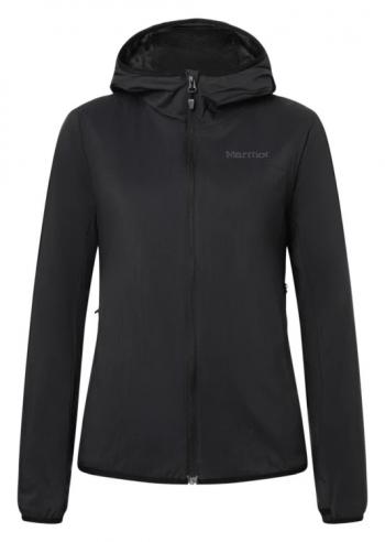 Marmot W ALT HB HOODY (black)