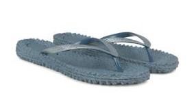 Ilse Jacobsen CHEERFUL 01 FLIP FLOPS mit Glitter (lichen blue)