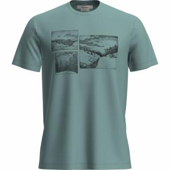 Icebreaker M 150 TECH LITE SS TEE JOURNEY (hydro)