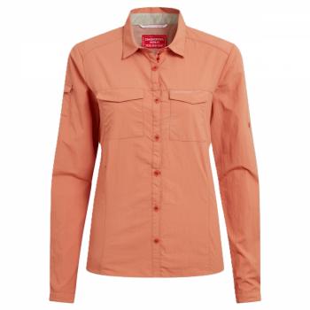 Craghoppers NosiLife ADVENTURE LS SHIRT III W (red sandstone)