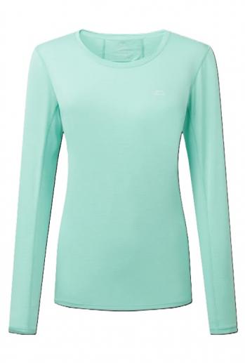 Mountain Equipment TEMPI WMNS LS TEE (aqua)