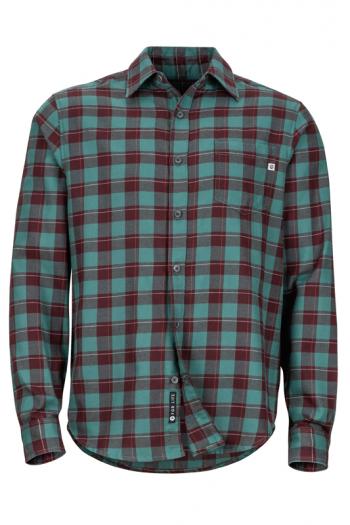 Marmot BODEGA LIGHTWEIGHT FLANNEL LS (Mallard Green)