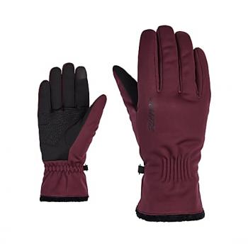 Ziener IBRANA TOUCH LADY GLOVE (velvet red)