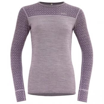 Devold KVITEGGA WOMAN LS SHIRT (orchid)