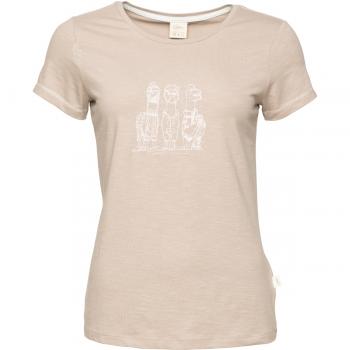 Chillaz GANDIA ALPAKA GANG WINTER T-SHIRT W (dark sand)