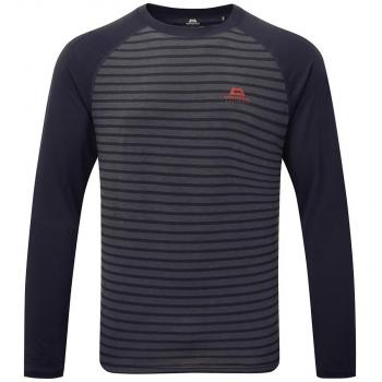 Mountain Equipment REDLINE LS TEE M (cosmos stripe/cosmos)