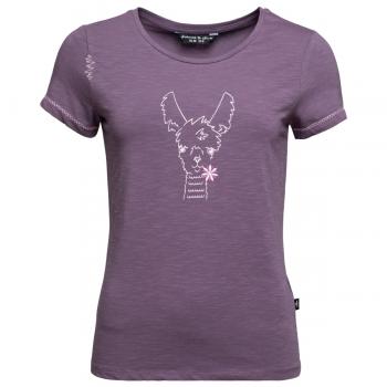 Chillaz GANDIA HAPPY ALPAKA T-SHIRT W (dark violet)