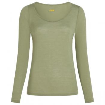 Icebreaker W SIREN LS SWEETHEART (lichen)
