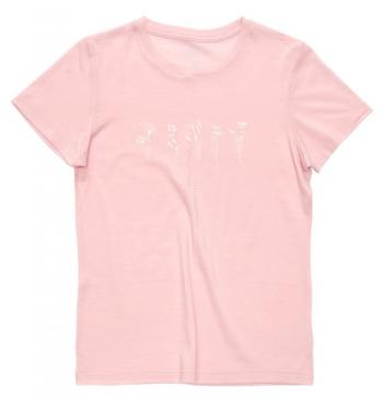 Devold CLASSIC FLOWERS WOMEN TEE (chalk pink)