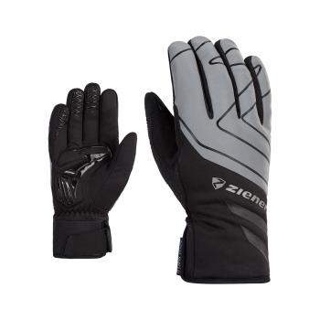 Ziener DALY AS® TOUCH BIKE GLOVE (black metallic)