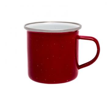 ORIGIN OUTDOORS EMAILLE TASSE (rot)