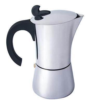 BASICNATURE ESPRESSO MAKER 'EDELSTAHL' (9 Tassen)