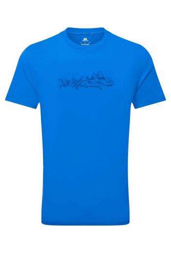 Mountain Equipment GROUNDUP SKYLINE TEE M (atlantic blue)
