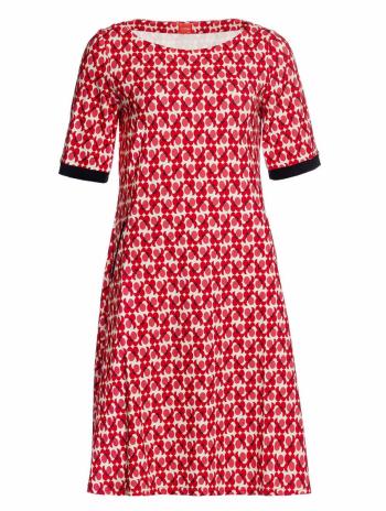 DuMilde RED BUBBLES DUCAROLINE Kleid