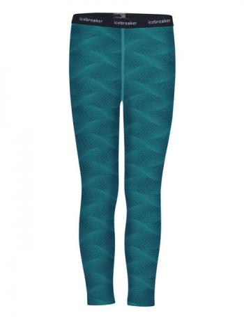 Icebreaker KIDS 200 OASIS LEGGING CURVE (Kingfisher/Arctic Teal)