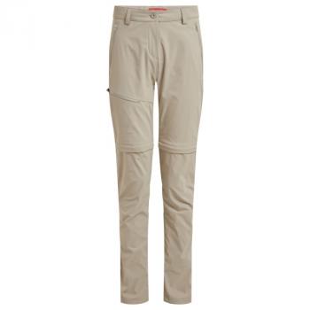 Craghoppers NosiLife PRO III CONVERTIBLE TROUSERS W (soft mushroom)