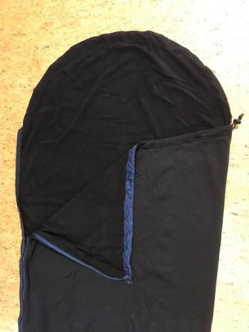 Moose MICRO-FLEECE MUMMYLINER  (schwarz)
