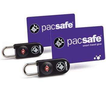 PacSafe PROSAFE 750 Schlüsselkarten-Schloss, 2er-Pack (black)