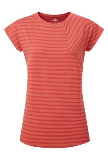 Mountain Equipment SILHOUETTE TEE W (rosewood stripe/rosewood)