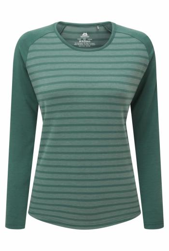 Mountain Equipment REDLINE LS TEE W (fern stripe/fern)