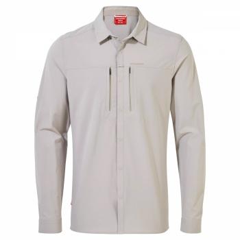 Craghoppers NosiLife PRO IV LS SHIRT MEN (parchment)