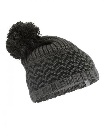 Icebreaker ADULT ZIG POM BEANIE (Gritstone HTHR/Black )