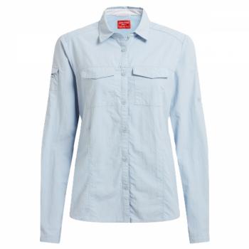 Craghoppers NosiLife ADVENTURE LS SHIRT III W (nimbus blue)