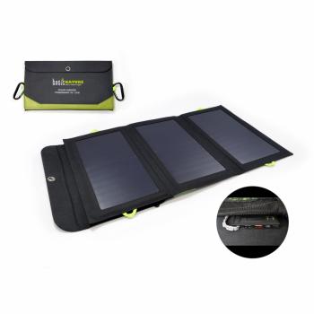 BASICNATURE SOLAR-LADEGERÄT 'POWERBANK' 5V / 21W