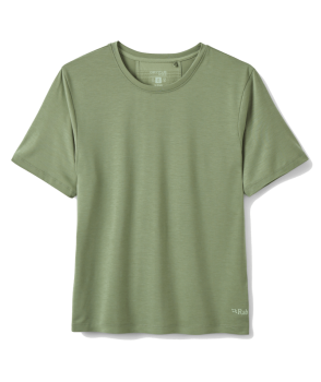 Rab RIVELIN TEE W (dark fig green)