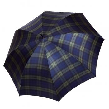 Strotz BIG MATIC MEN Regenschirm (karo navy)