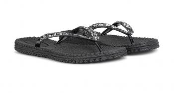 Ilse Jacobsen CHEERFUL 03G FLIP FLOPS mit Glittersteinen (black)