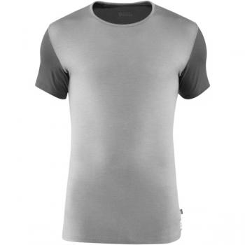 Fjällräven KEB WOOL T-SHIRT MEN (light grey/grey)