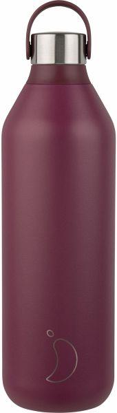Chilly's SERIES 2 1000ml Isolierflasche (plum red)