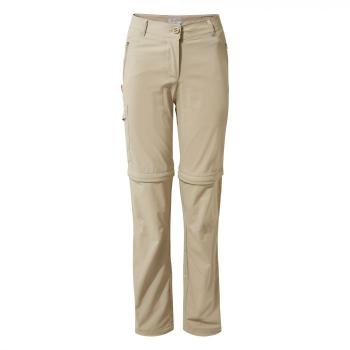 Craghoppers NosiLife PRO II CONVERTIBLE TROUSERS W (mushroom)