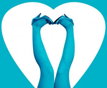 DuMilde TIGHTS HAPPY TURQUOISE